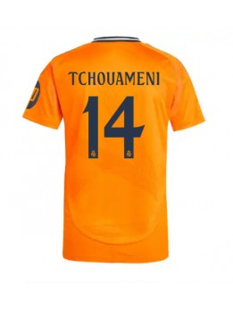 Real Madrid Aurelien Tchouameni #14 Gostujuci Dres 2024-25 Kratak Rukavima